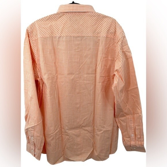 NWT Coast Men's Orange The Marlin Buttondown Long Sleeve Button Down Shirt XXL - Picture 2 of 6